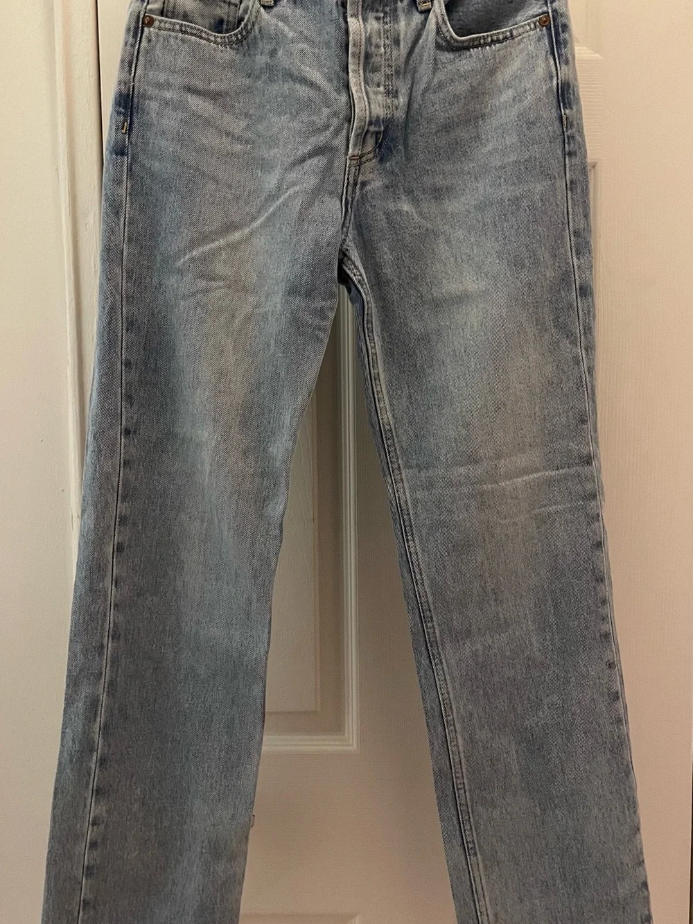Agolde 90’s Mid Rise Straight Leg Jeans Denim Women’s 27 Waist